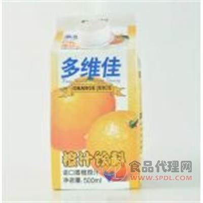 多维佳橙汁500ml