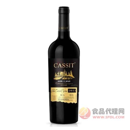 青岛卡斯特25年树龄赤霞珠干红葡萄酒750ml