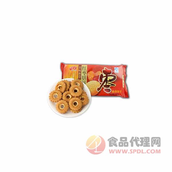 景峰红枣曲奇饼干150g