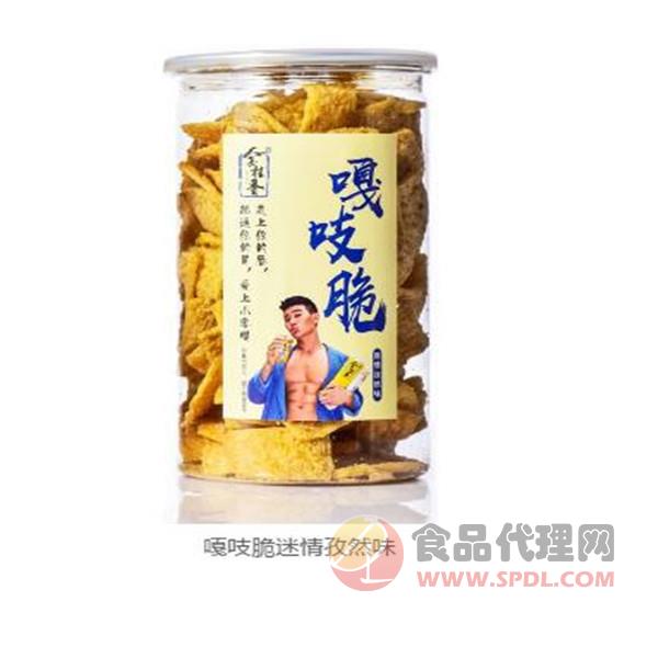 金桂香嘎吱脆锅巴迷情孜然味罐装