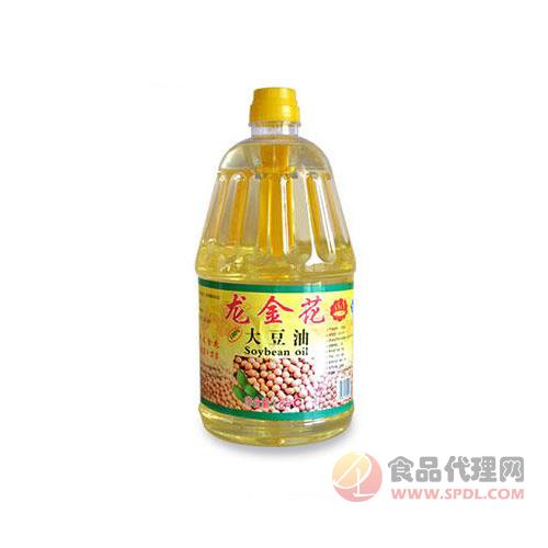 龙金花大豆油黄色1.8L