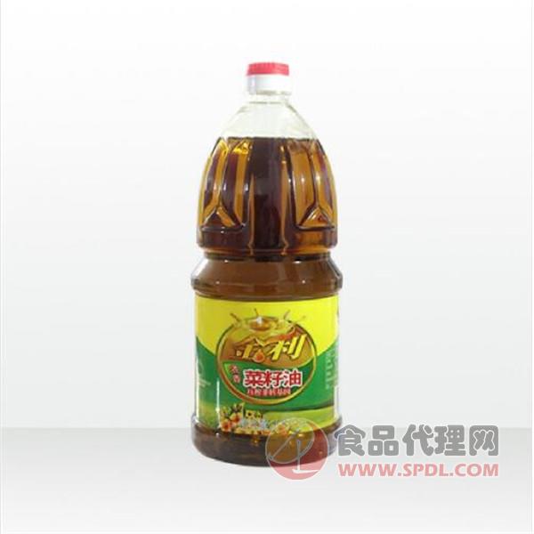 金利浓香菜籽油1.8L