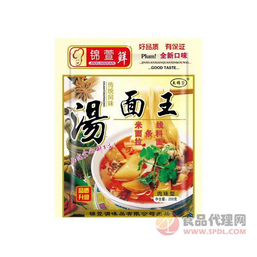 锦萱鲜汤面王肉味型调味料200g