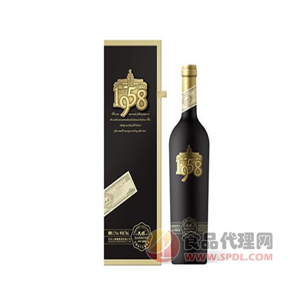 民權精品1958赤霞珠干红葡萄酒750ml