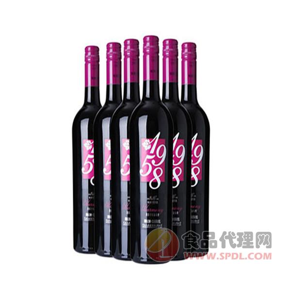 民權精选1958美乐干红葡萄酒750ml