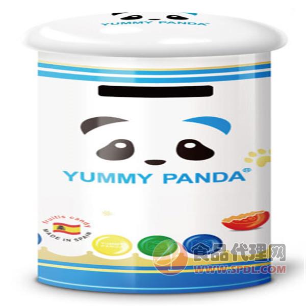 雅米熊猫水果糖60g