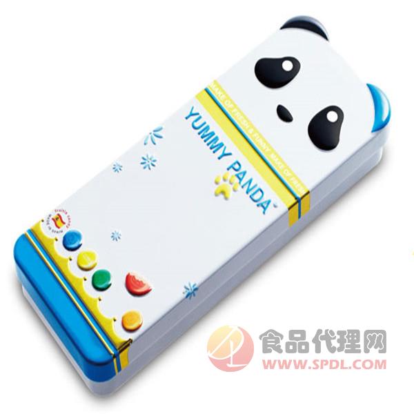 雅米熊猫水果糖盒装40g