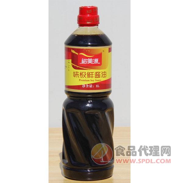 裕美源味极鲜酱油1L