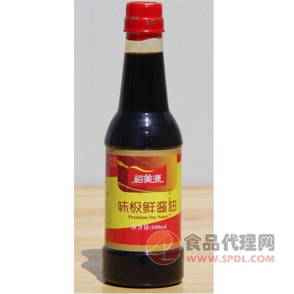 裕美源味极鲜酱油500ml