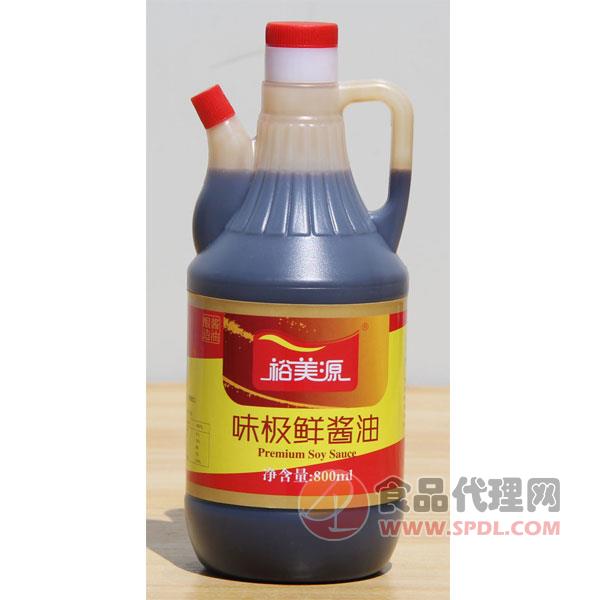 裕美源味极鲜酱油800ml