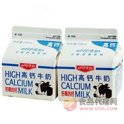 时代高钙牛奶200ml