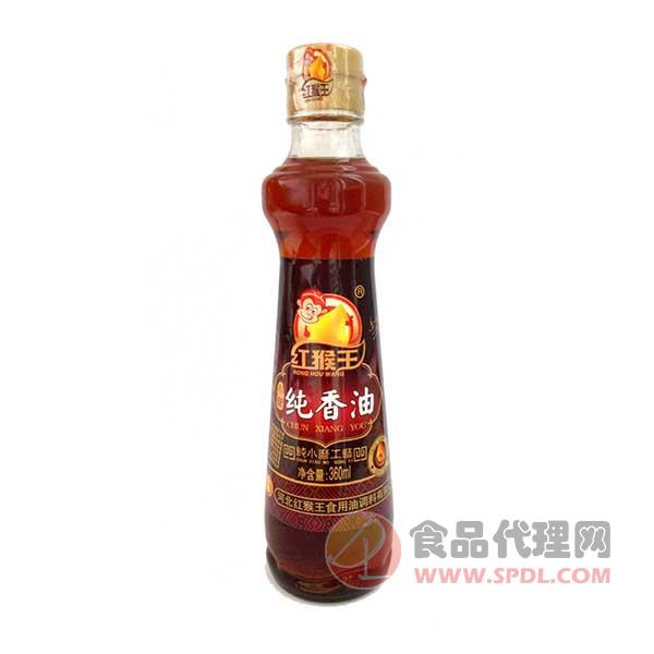 红猴王纯小磨香油360ml