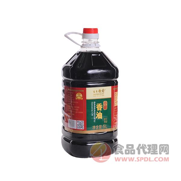 百年徐府小磨香油5L