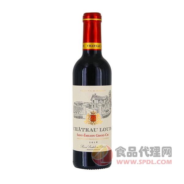 路易古堡2016年份干红葡萄酒375ml瓶装