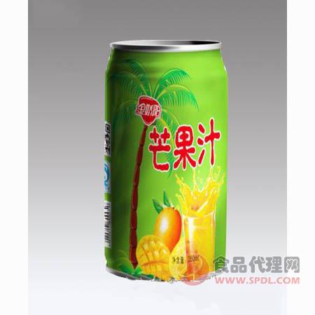 金娇阳芒果汁饮品250ml