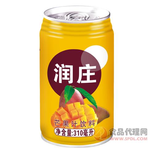 润庄芒果汁饮料310ml