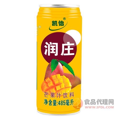 怡凯芒果汁饮料485ml