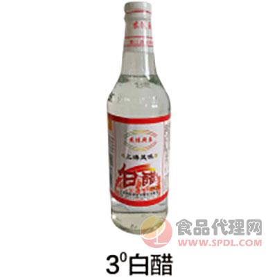 柴桑3度白醋瓶装