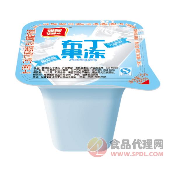 雅客布丁果冻酸奶味35g