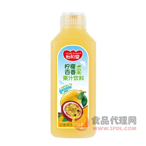 怡和堂柠檬百香果汁饮料450ml