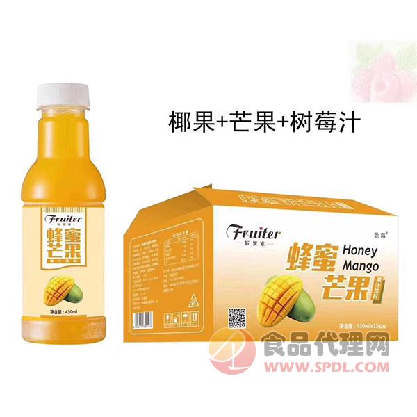 蜂蜜芒果果汁饮料430mlx15瓶