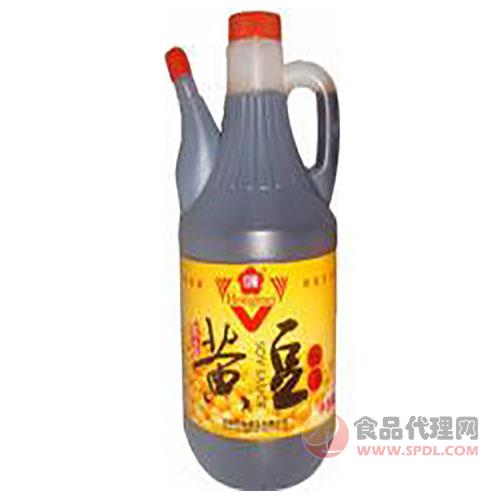 红梅黄豆酱油800ml