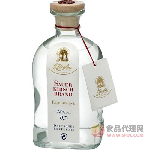 万希尔齐格勒酸樱桃味酒瓶装