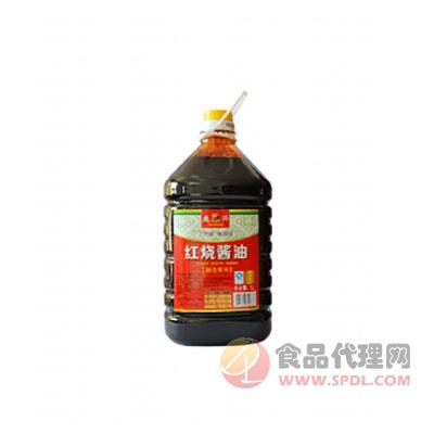 鹿兴红烧酱油5L