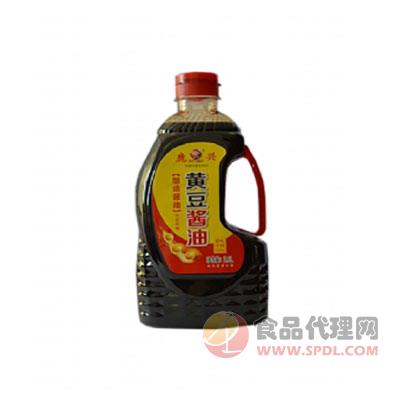 鹿兴黄豆酱油2L