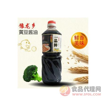 豫龙乡黄豆酱油1L