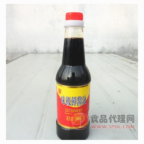 鲁天昊味极鲜酱油500ml