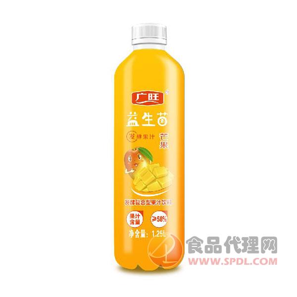 广旺益生菌芒果果汁1.25L