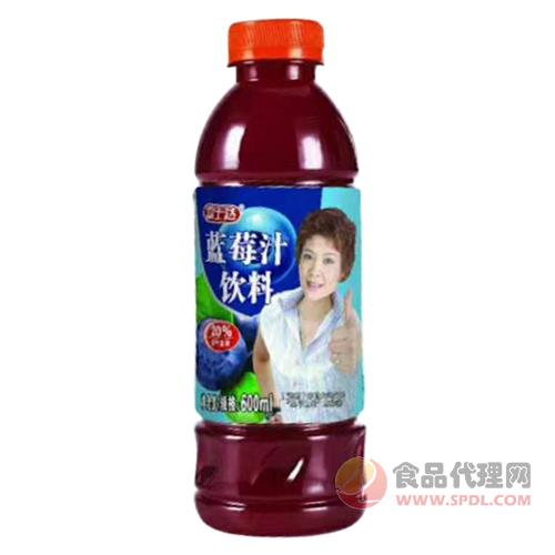 富士达蓝莓汁饮料600ml