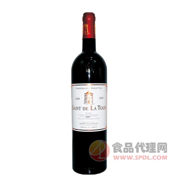 拉图圣迪城堡红葡萄酒2008瓶装