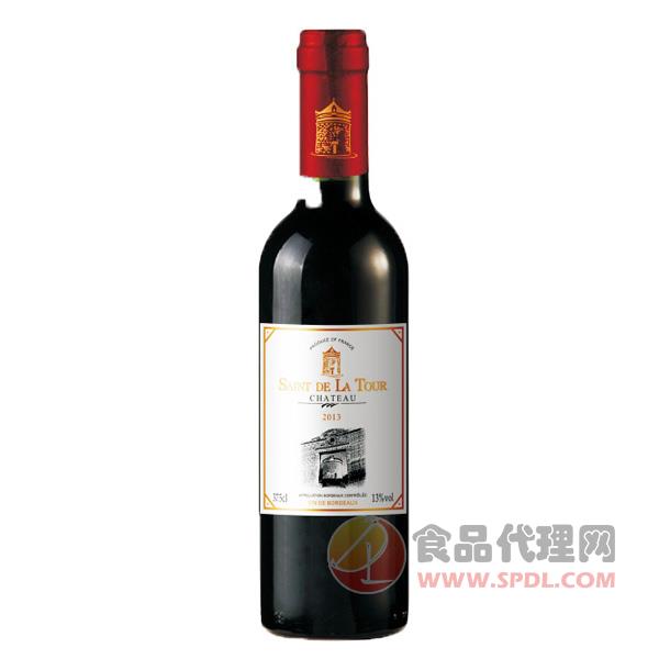 拉图圣迪城堡红葡萄酒2013瓶装