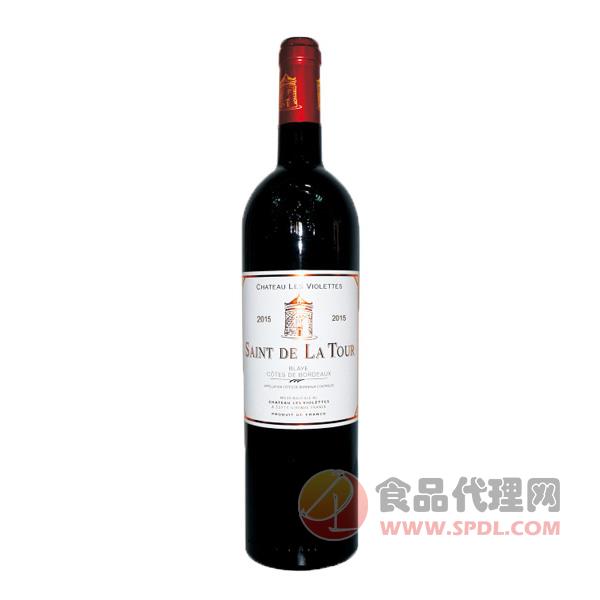 拉图圣迪城堡红葡萄酒2015瓶装