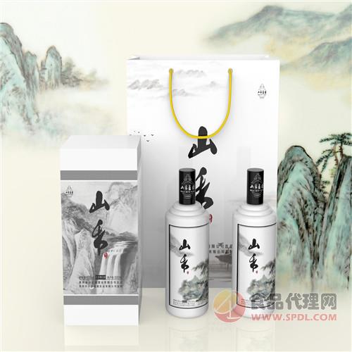 山禾益通酱香型白酒500ml