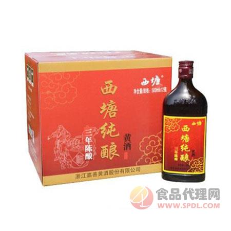 西塘纯酿三年陈酿黄酒12度500mlx12瓶
