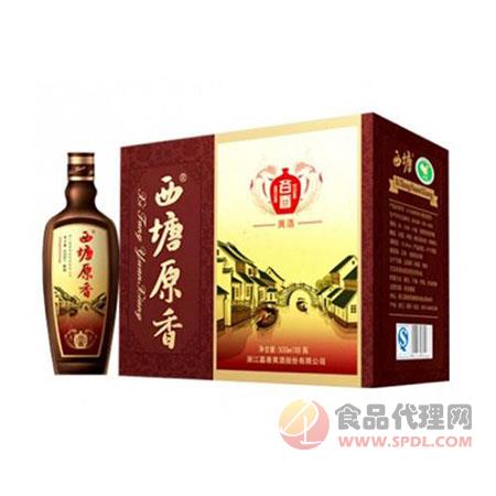 西塘原香黄酒谷香12度500mlx8瓶
