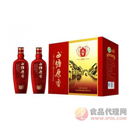 西塘原香黄酒米香10度450mlx8瓶