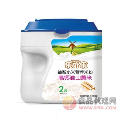 乐吖乐高钙淮山薏米小米营养米粉400g
