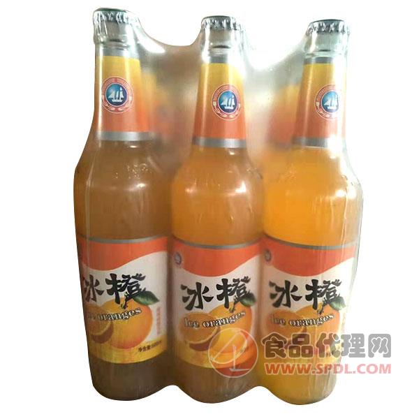 汉斯果嗨冰橙啤酒500mlx6瓶