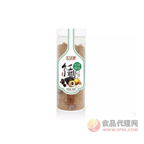 汇红堂桂圆阿胶红糖200g