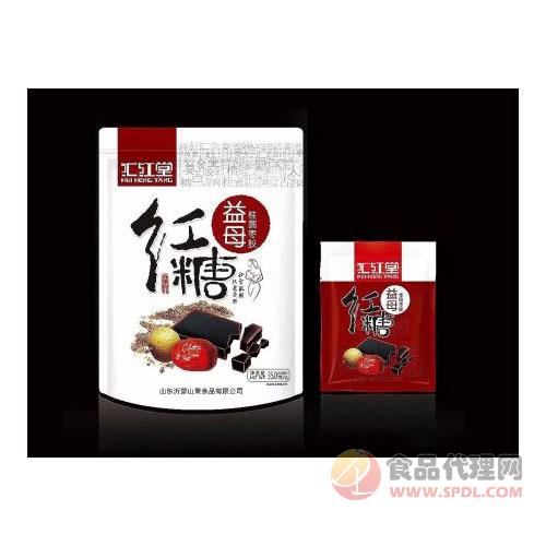 汇红堂益母桂圆枣胶红糖350g