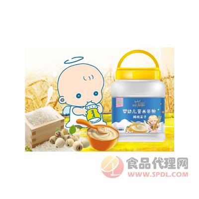 王子宝贝核桃莲子婴幼儿营养米粉罐装