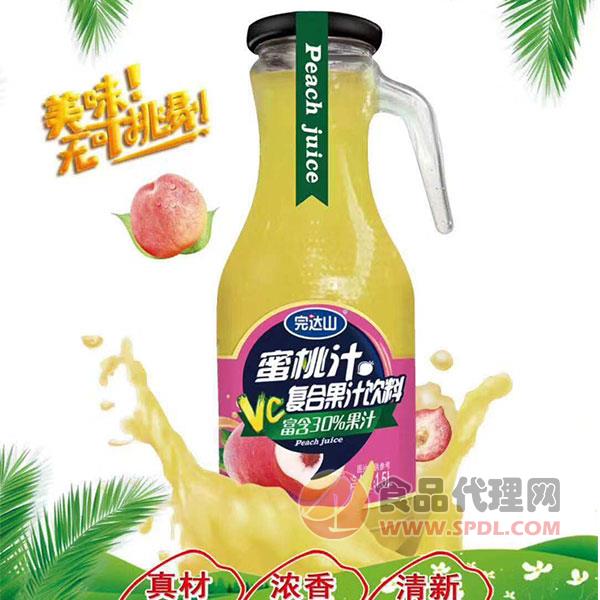 完达山蜜桃汁1.5L