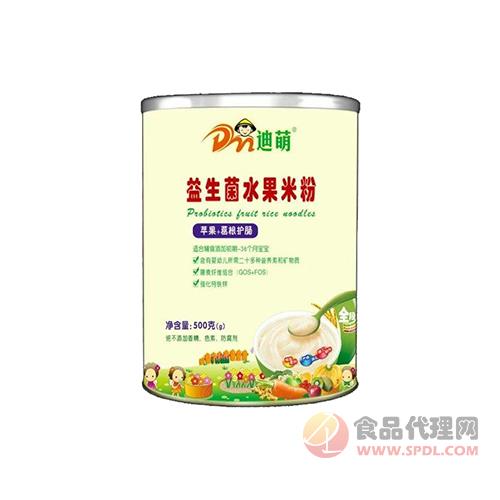 迪萌苹果葛根护畅益生菌水果米粉500g