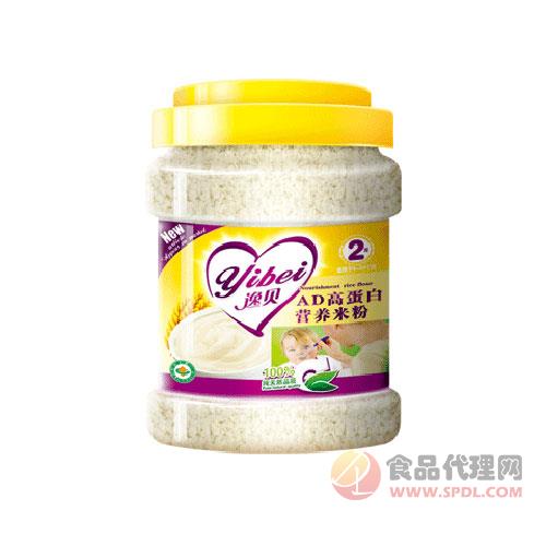 逸贝2段AD高蛋白营养米粉罐装