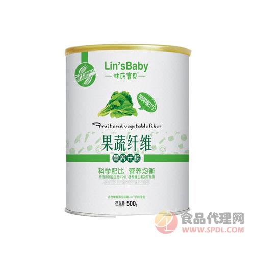 林氏宝贝菠菜果蔬纤维米粉500g