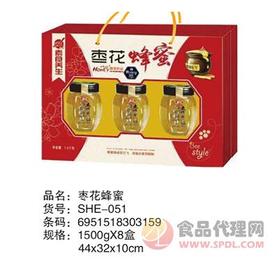 素食养生枣花蜂蜜礼盒